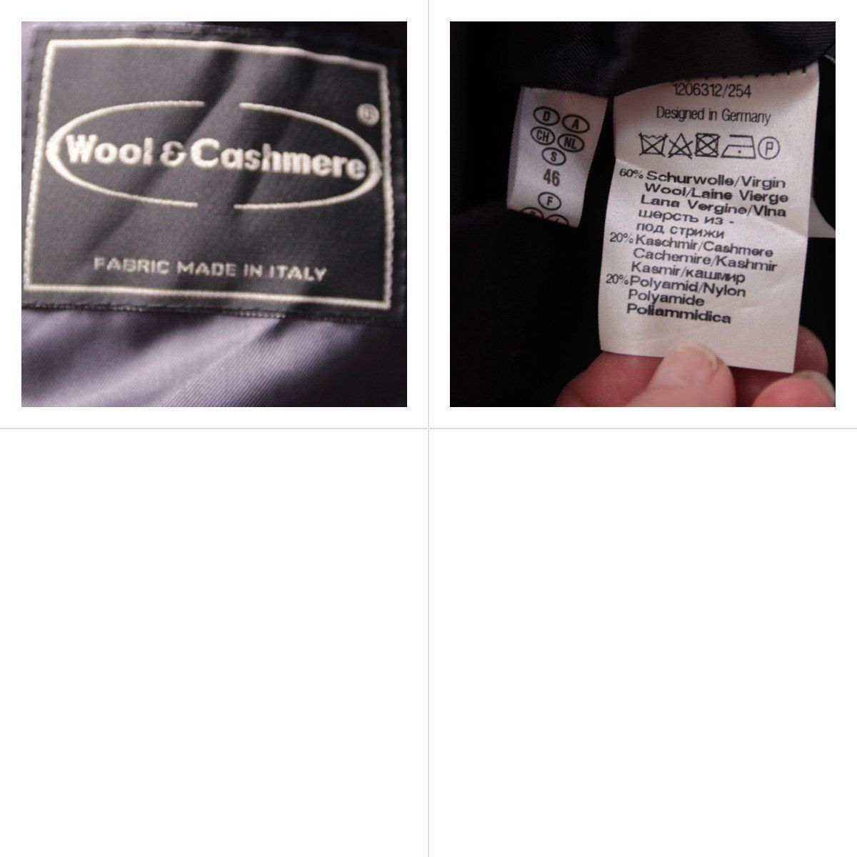 пальто Wool & Cashmere