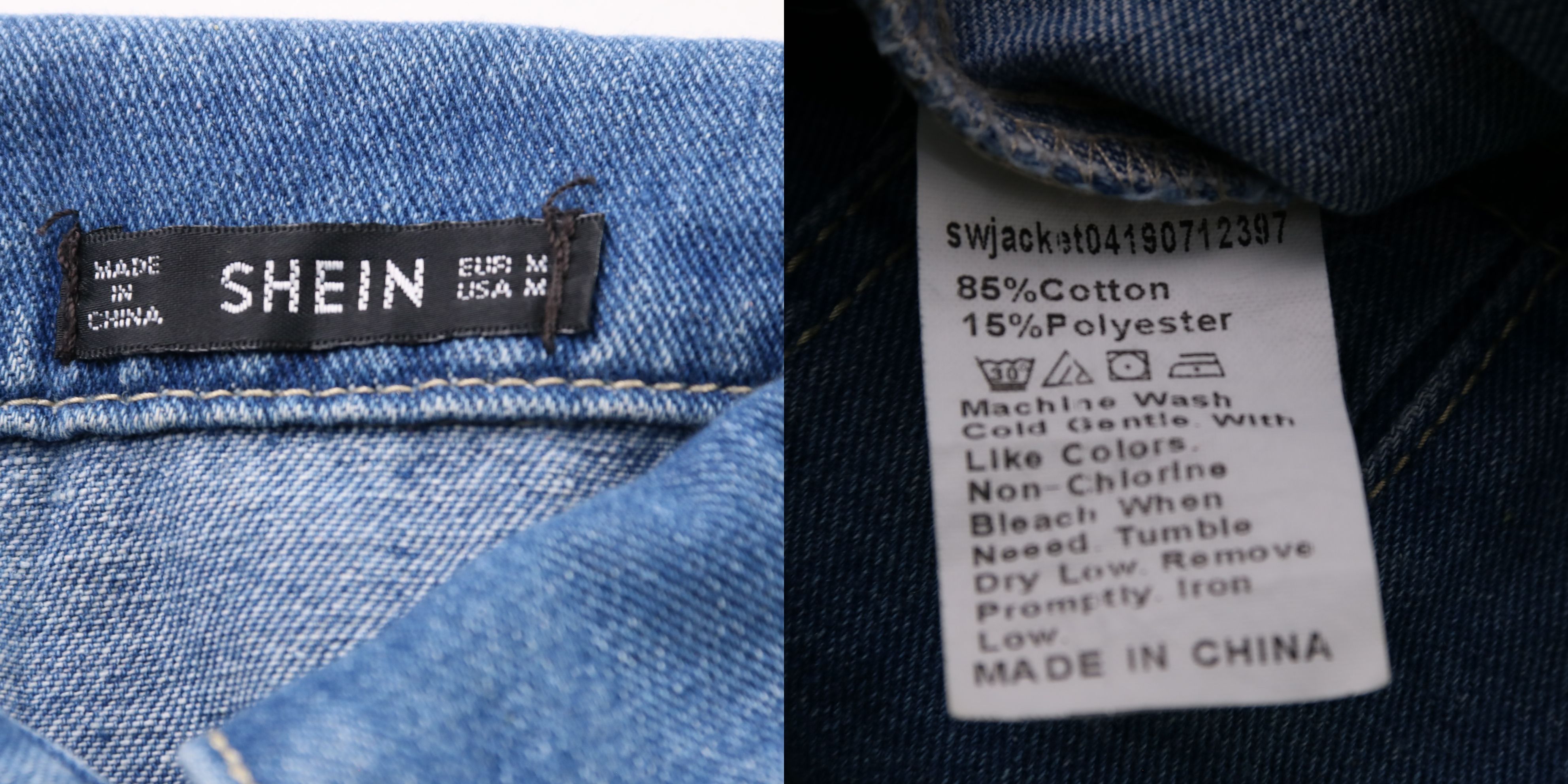 джинсовая куртка Shein