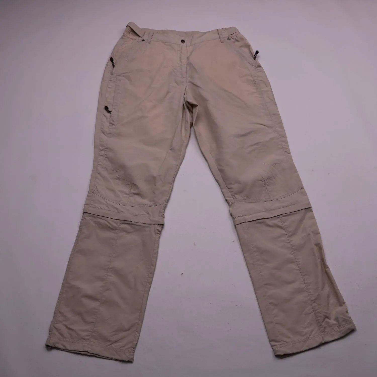 Бежевые брюки Outventure со съёмными штанинами, размер 40 (XS)